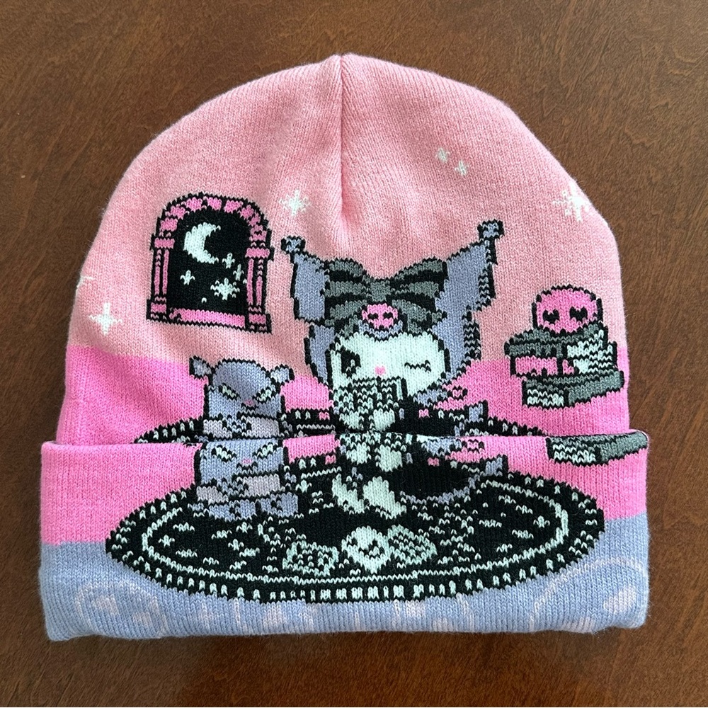 Kuromi Baku Pastel Fortune Telling Beanie